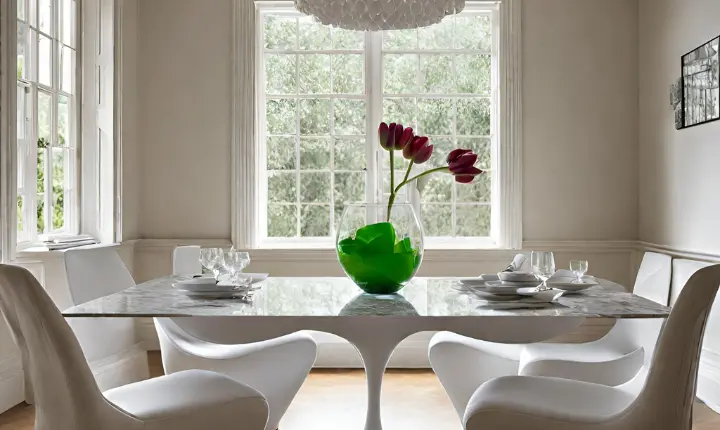 Rectangular Tulip Table: The Epitome of Modern Elegance